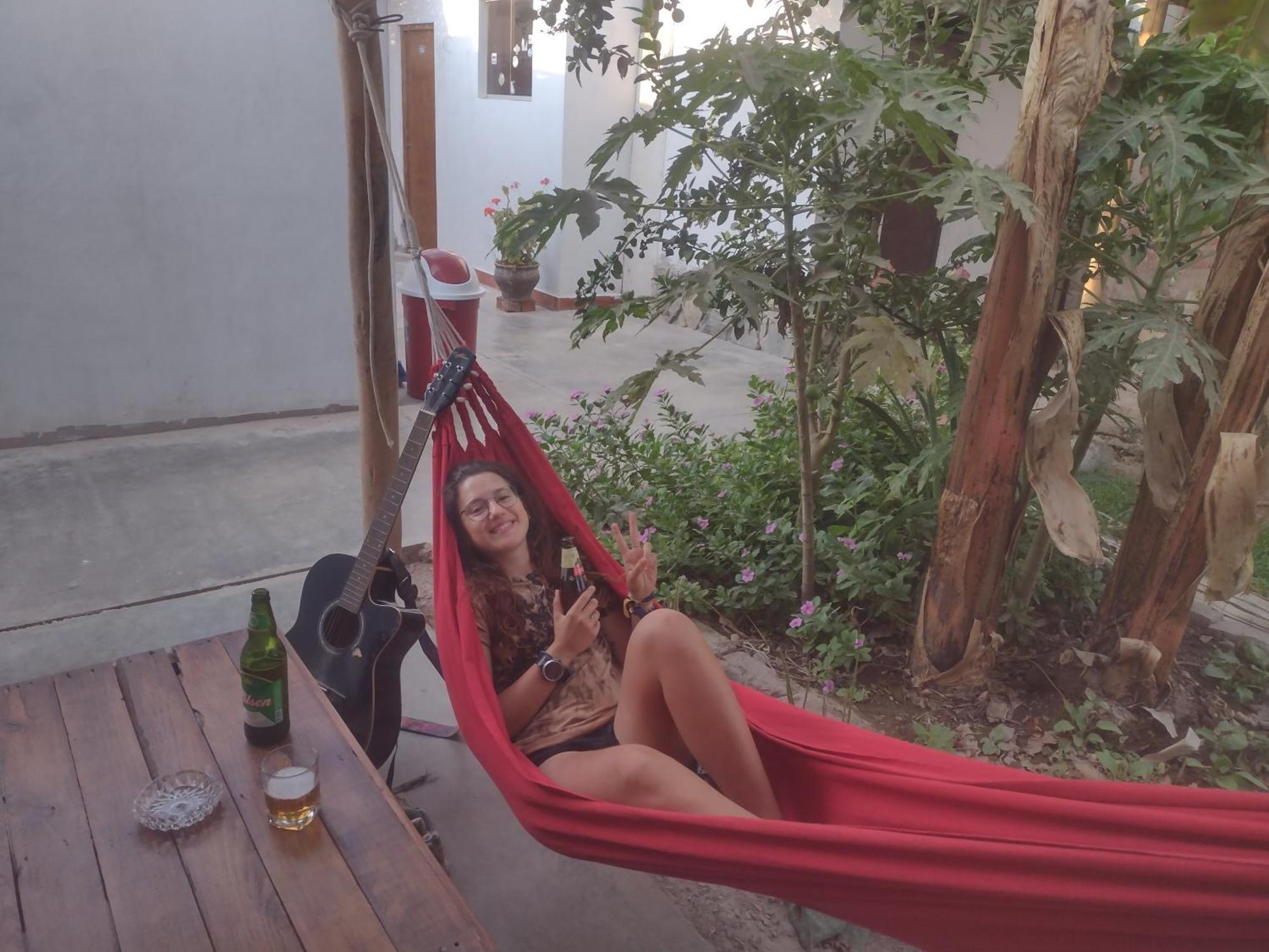 Flying Monkey Hostel Nazca Exterior foto